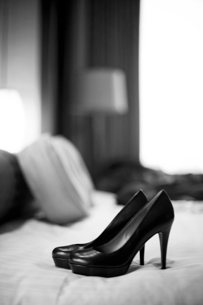 black wedding shoes